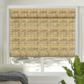 Letau No Drill No Tools Cordless Wood Window Shades Blinds, Bamboo Light by LETAU