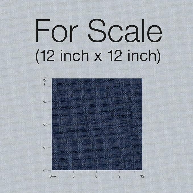 RoomMates RMK11698RL Navy Faux Grasscloth Weave Non-Textured Peel and Stick - Image 7