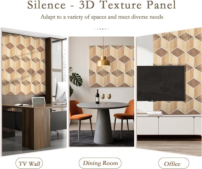 12Pack Acoustic Panels, Self-Adhesive Sound Proof Panels - Image 7