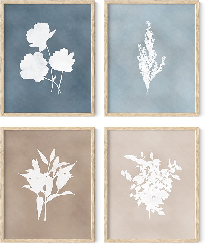 HAUS AND HUES Floral Wall Art by HausandHuesArtPrints
