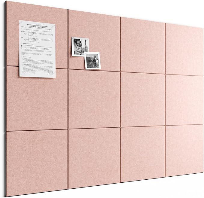 Bumusty Large Cork Board 48" x 36" Alternative by BUMUSTY