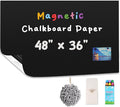 YOUNGJQ Magnetic Chalkboard for Wall 48" x 36" Self Adhesive Blackboard by YOUNGJQ