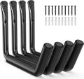 niffgaff Heavy Duty Garage Storage Hooks - 120 LB Capacity Wall Mounted Rack by niffgaff