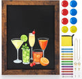 Magnetic Chalkboard, 9x12 Inches Blackboard by JEFURE