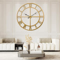 60 Inch Large Wall Clock for Living Room Decor – Easy-Assembly Silent by WallClockDecor