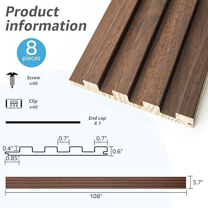 Art3d Slat Wood Wall Paneling - Image 4