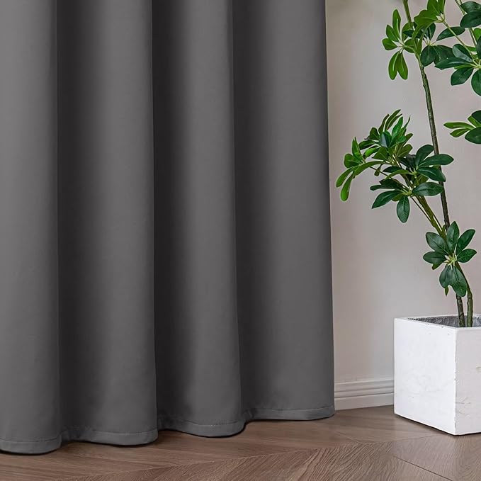 IGEMAEVE Blackout Curtains 84 Inch Length 2 Panels Set, Grommet Energy Saving - Image 7