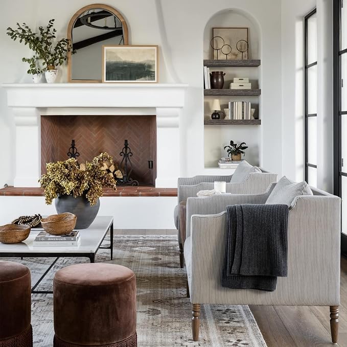 QEEIG Floating Shelves for Wall Bathroom Shelf Bedroom Kitchen Living Room - Image 6