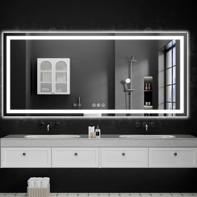 36"x72" LED Bathroom Mirror - Image 9