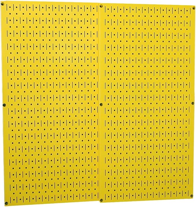 Yellow Metal Pegboard by Wall Control by Wall+Control