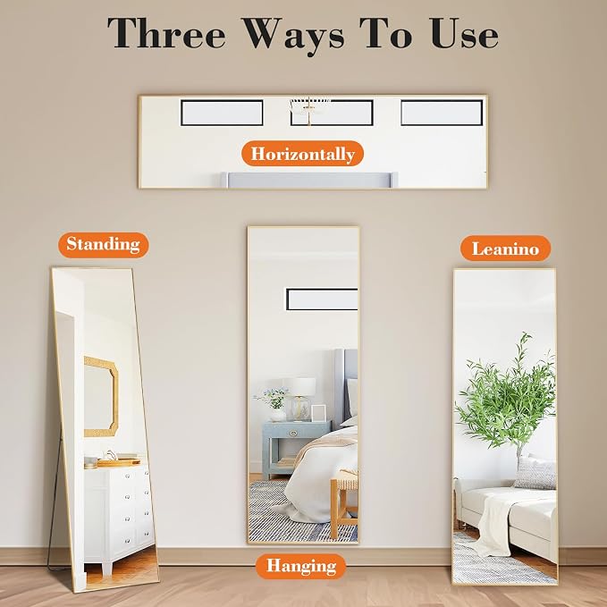 DUMOS Full Length Mirror 21"x 56" - Image 7