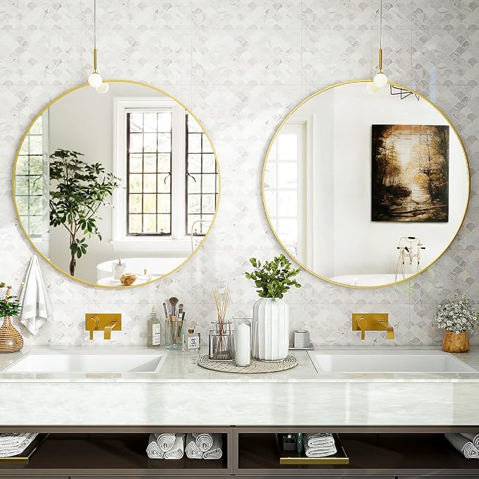 VooBang Gold Round Mirror - Image 7