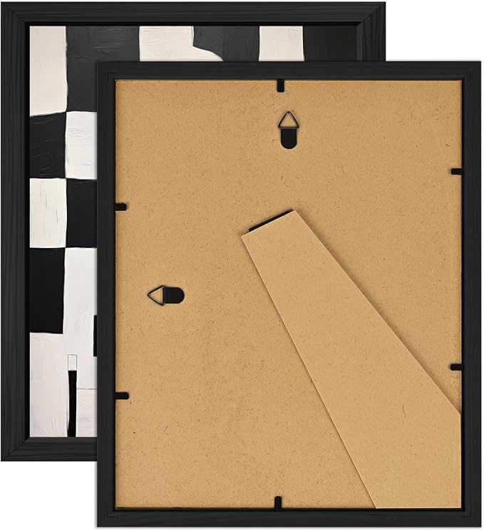 ANERZA 16 PCS Framed Black and White Abstract Wall Art Decor, Minimalist Wall - Image 4