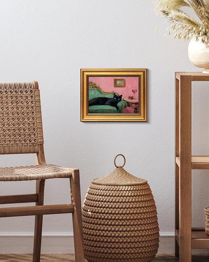 VIYYIEA Vintage Gold Framed Wall Art - Image 7