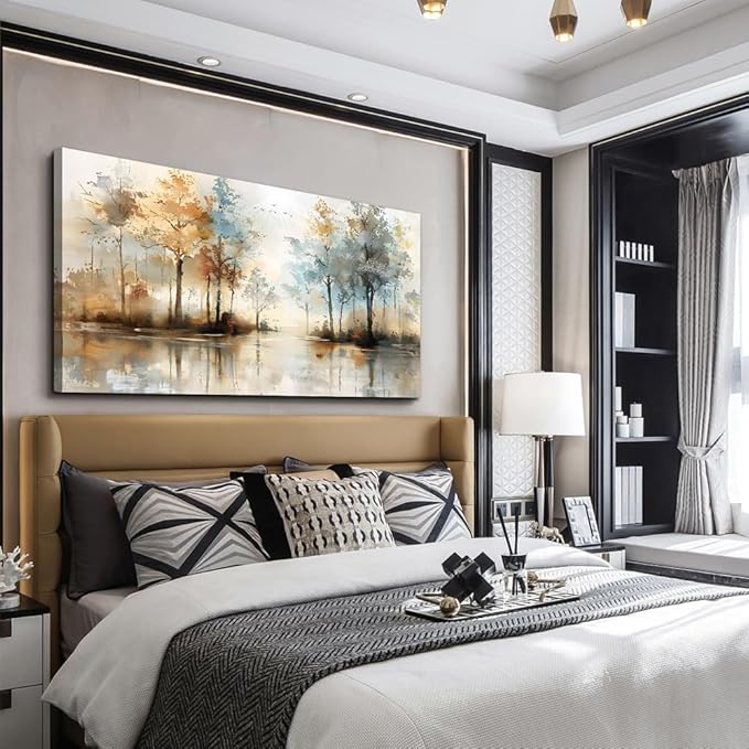 Lapremoly Large Wall Decor For Living Room Framed Wall Art for Bedroom Abstract - Image 4