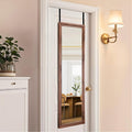 48"x14" Door Mirror, Rustic Full Length Mirror, Over The Door Hanging Mirrors by Unknown