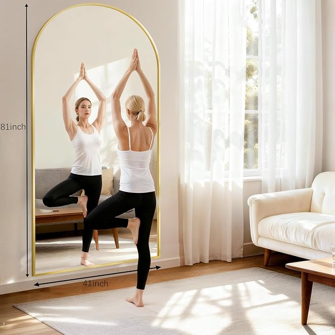 Oversized Full Length Mirror, Room Decor Big Full Body Mirror - Image 3