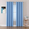 ChrisDowa Room Darkening Curtains 108 Inches Long 2 Panels Set by ChrisDowa