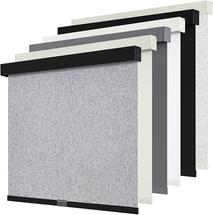 SUNOFF Cordless Blackout Roller Shades Blinds by SUNOFF