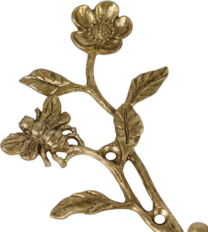 SOFFEE DESIGN 2pcs Metal Dark Gold Coat Hooks - Image 7