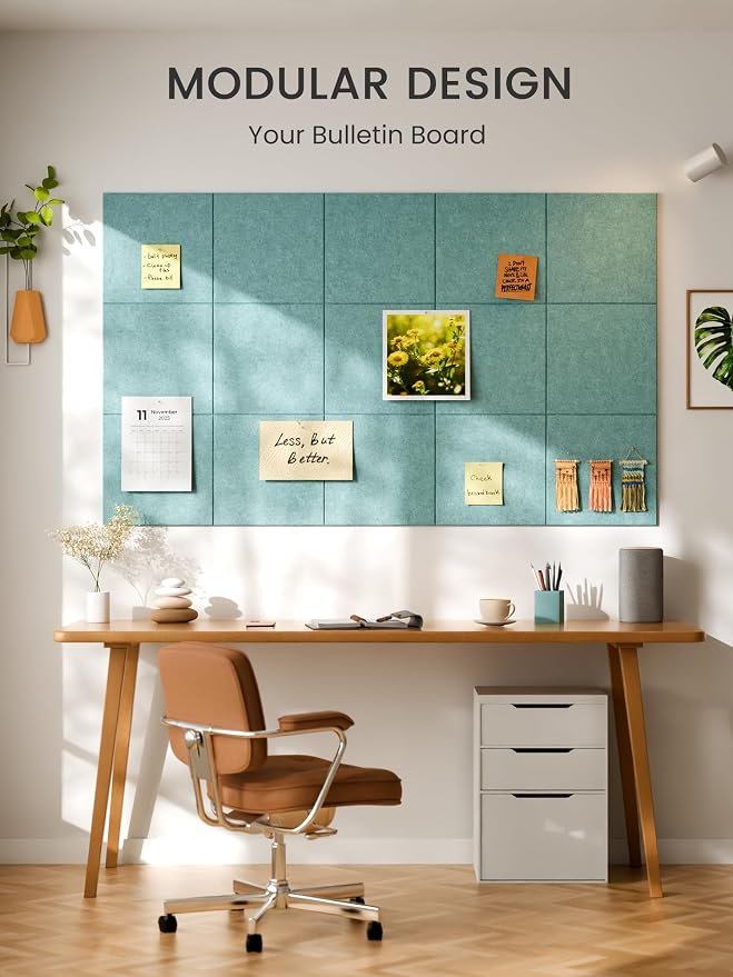 Bumusty Large Cork Board 48" x 36" Alternative - Image 6