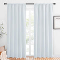 NICETOWN Greyish White Bedroom Curtain Panels by NICETOWN