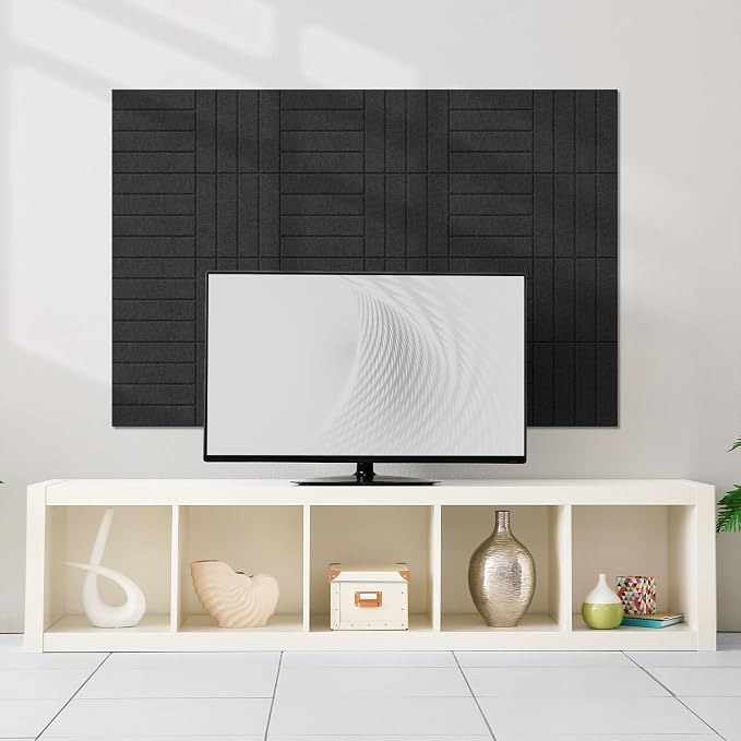 Vieshful Self Adhesive Acoustic Panels – 12"x12"x0.4" High-Density Soundproof - Image 8