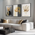 Framed Modern Luxury Large Wall Art by Cuspin