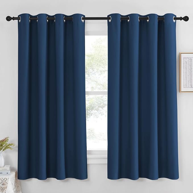 NICETOWN Blackout Curtain Panel 63 inch Long by NICETOWN