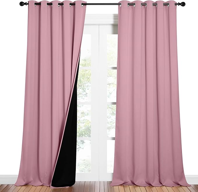 NICETOWN Total Shade Curtains and Draperies, Heavy-Duty Full Light Shading by NICETOWN
