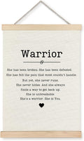 Yomisex Inspirational Wall Art Poster, Inspirational Cancer Survivor Gifts by VintageHomeDecor
