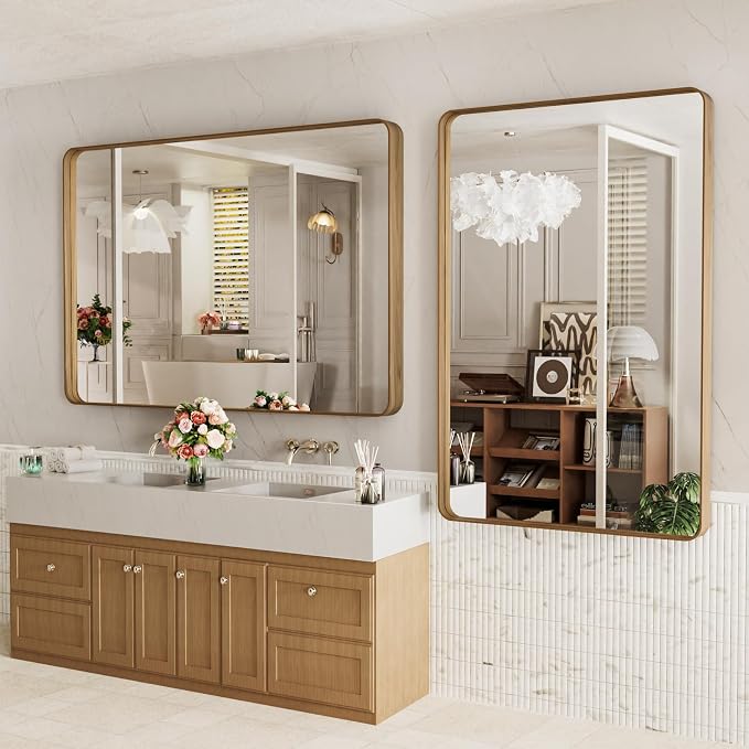 LOAAO 55X30 Inch Bathroom Mirror - Image 4