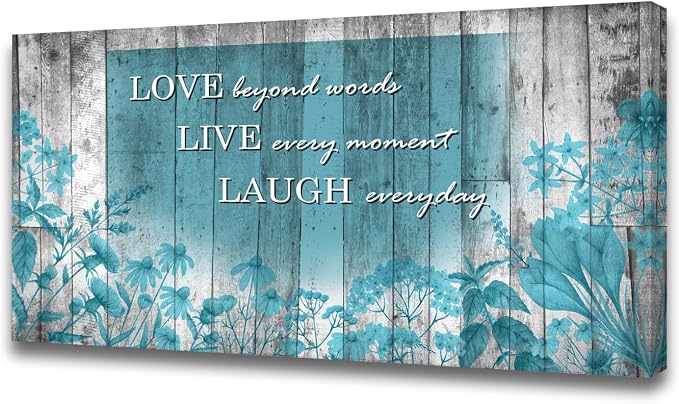 Cao Gen Decor Art S07050 Wall Art Motivational Quotes Canvas Prints 1 Panels by Cao+Gen+Decor+Art