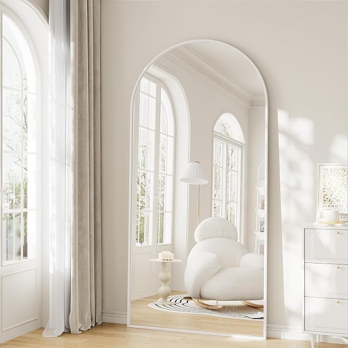 Large Full Length Mirror, Room Decor Big Full Body Mirror by WISSMILESHOME