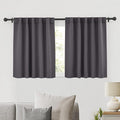 RYB HOME Blackout Curtains for Kitchen, Room Darkening Half Window Treatment by RYBHOME