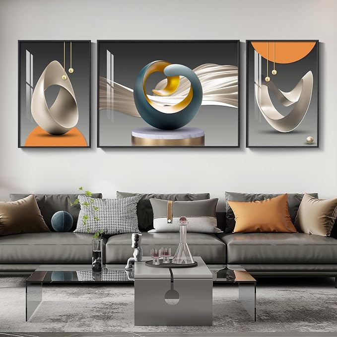 Extra Large Framed Modern Luxury Large Wall Art - Image 4