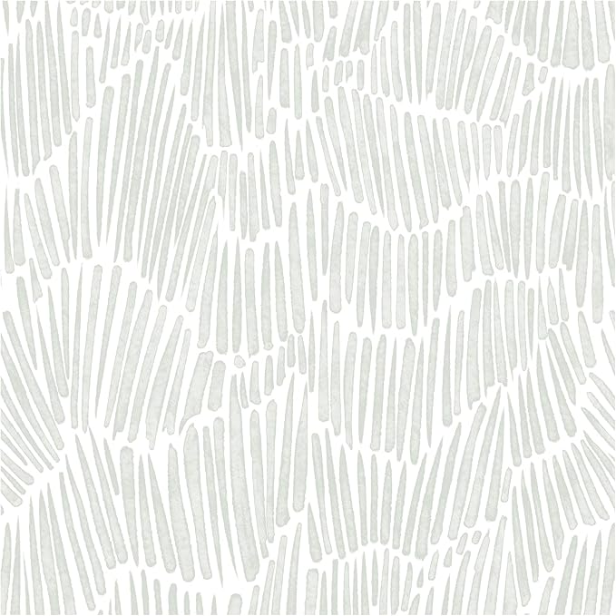 Theper Green Wallpaper 17.3"×197" Modern Striped Peel and Stick Wallpaper Boho by Theper