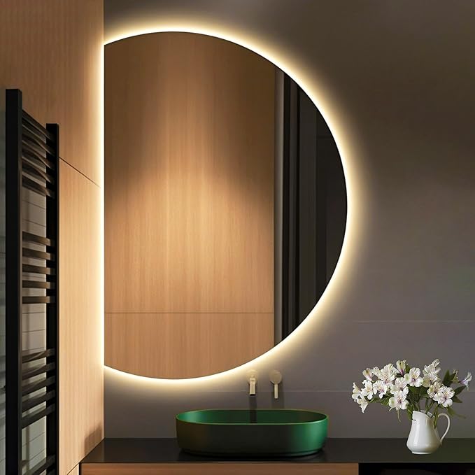 Modern Smart Anti-Fog Bathroom Mirror by Unknown