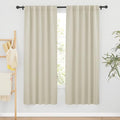 RYB HOME Blackout Curtains for Living Room, Back Tab & Rod Pocket Top by RYBHOME