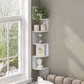 Furinno Rossi 5-Tier Floating Corner Shelf by Furinno-FitsYourSpaceFitsYourBudget
