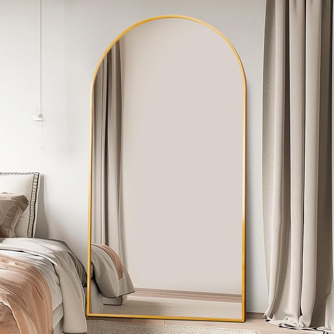 Beauty4U 76" x 37" Arched Full Length Mirror - Image 7