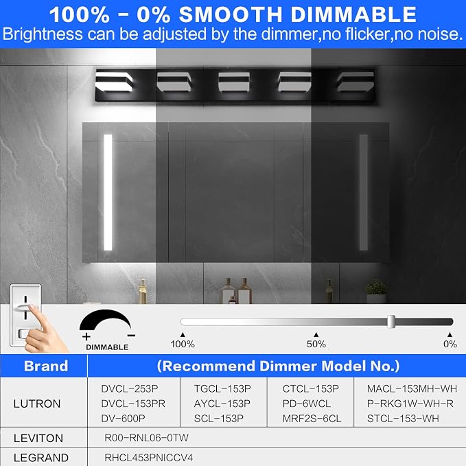 SOLFART Dimmable LED Vanity Lights - Image 2