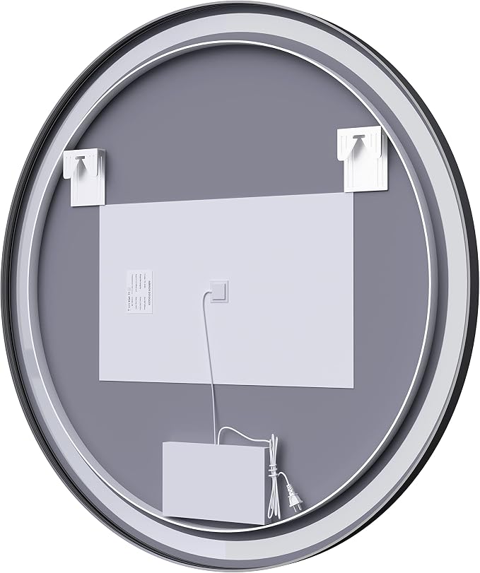 Itrue 36 Inch LED Bathroom Round Mirror, Adjustable Color Temp & Brightness - Image 6