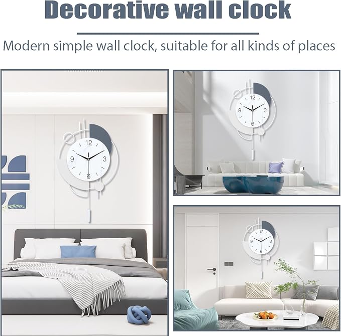Dankeit Decorative Silent Quartz Wall Clock - Image 7