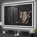 Ratsamee 60x36 Inch LED Bathroom Mirror by RATSAMEE