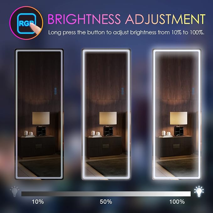 LVSOMT 63 X 22 Full Length Mirror - Image 5