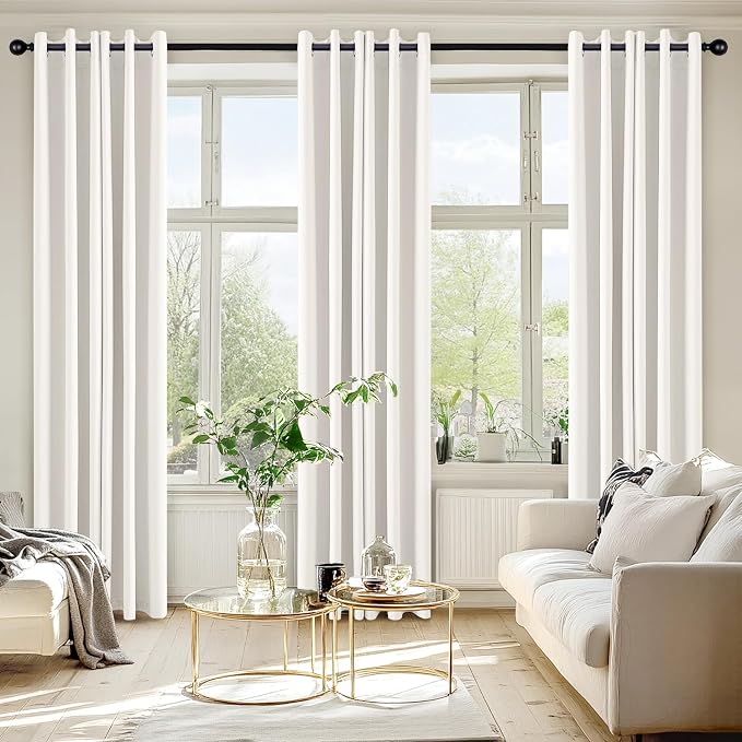 MIULEE Blackout Curtains for Bedroom Living Room 2 Panels, Thermal Insulated - Image 6