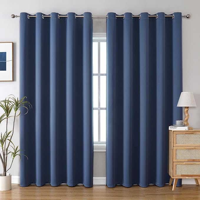 ChrisDowa Blackout Curtains 70 inches Wide by ChrisDowa