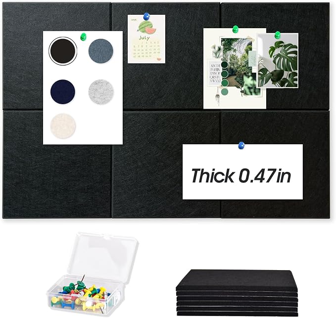 Thick Cork Board Tiles for Wall by Magrowill