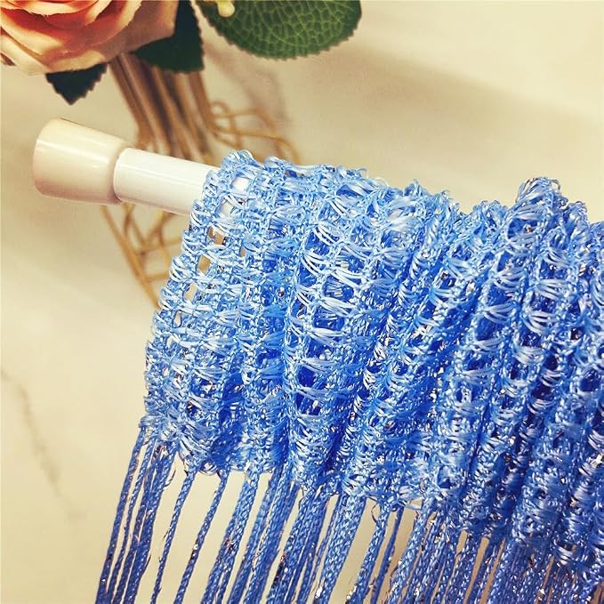 ave split Decorative Door String Curtain Wall Panel Fringe Window Room Blind - Image 6